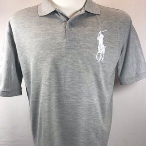 Men’s Ralph Lauren grey polo tshirt large logo